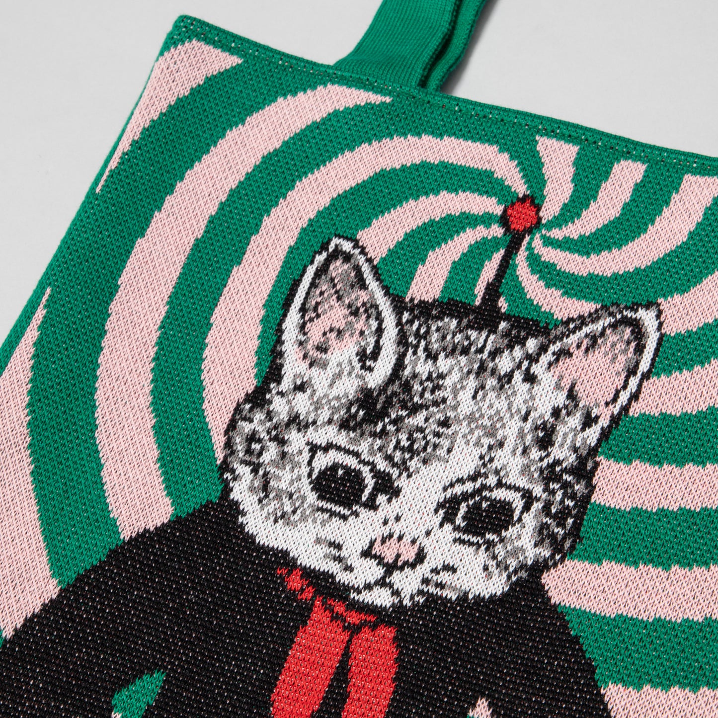 ニットトートバッグ　GUSTAVEくん（勉強）