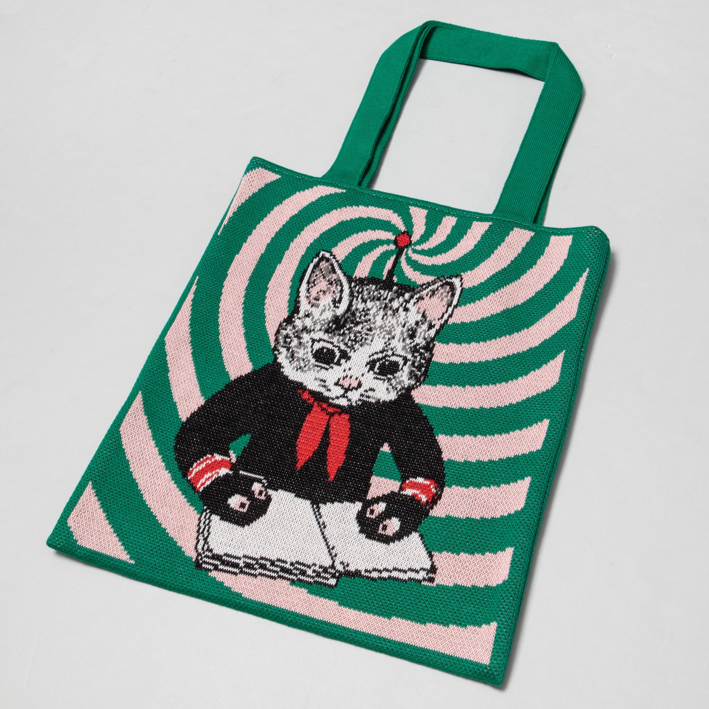 ニットトートバッグ　GUSTAVEくん（勉強）