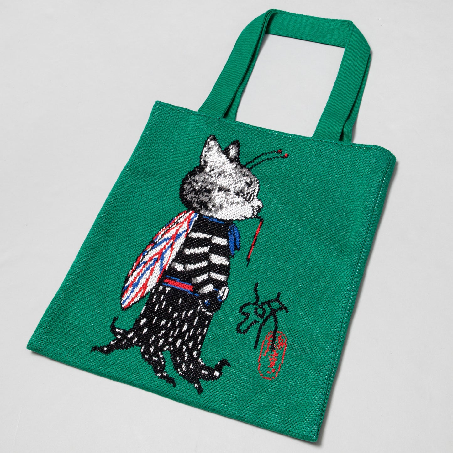 ニットトートバッグ　GUSTAVEくん（蚊）