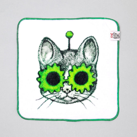 タオルハンカチ　GUSTAVE GREEN