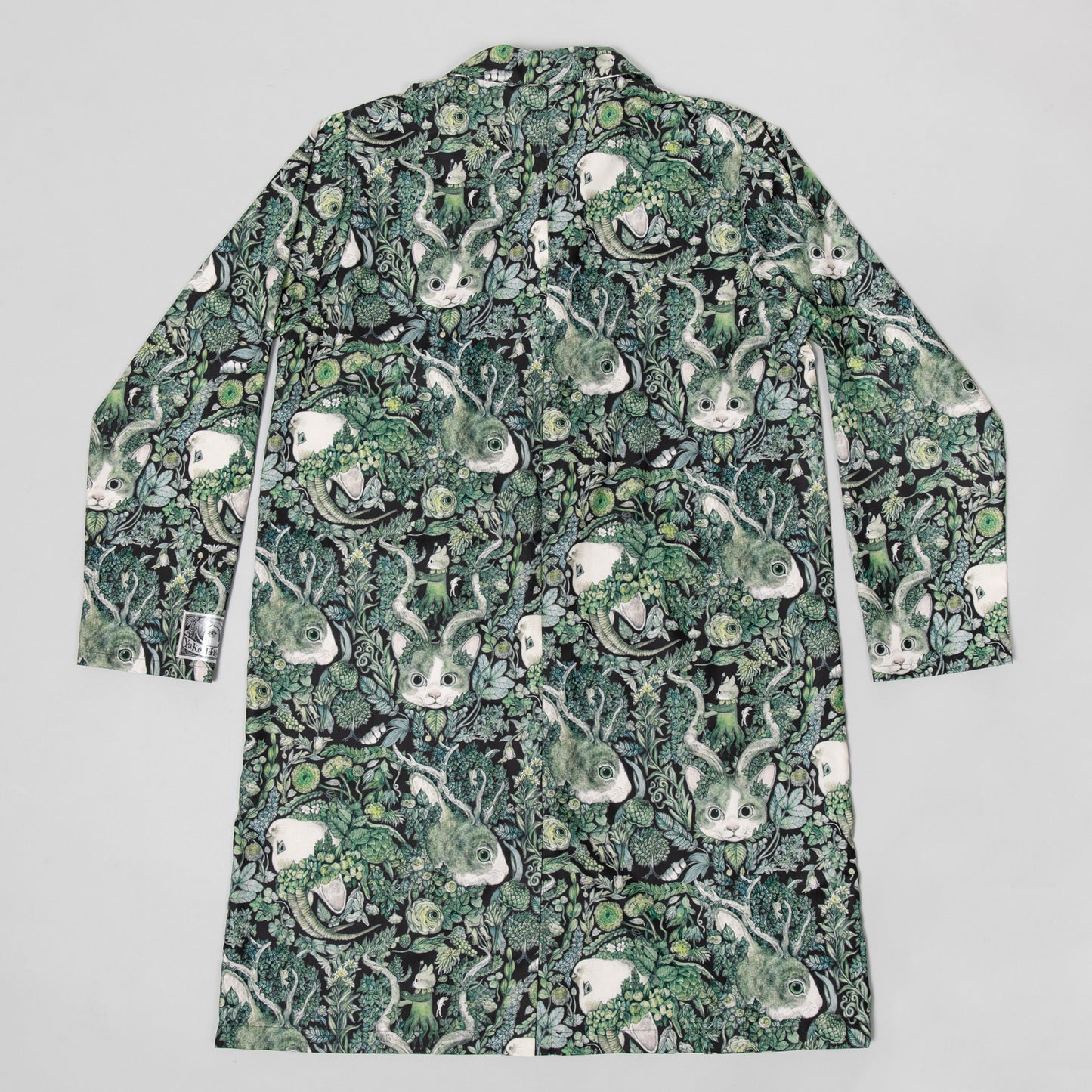 HORNS Long Shirt Jacket (BK)