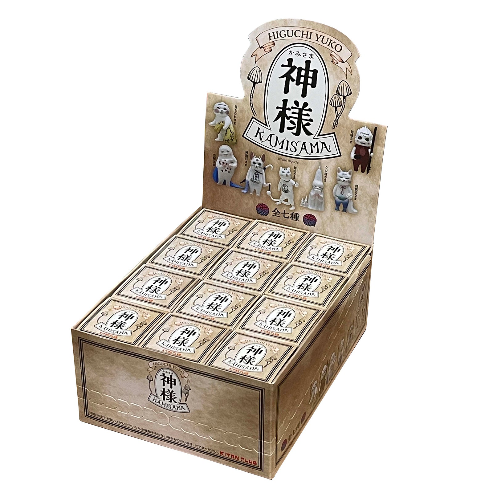 HIGUCHI YUKO 神様 BOXダース – ボリス雑貨店