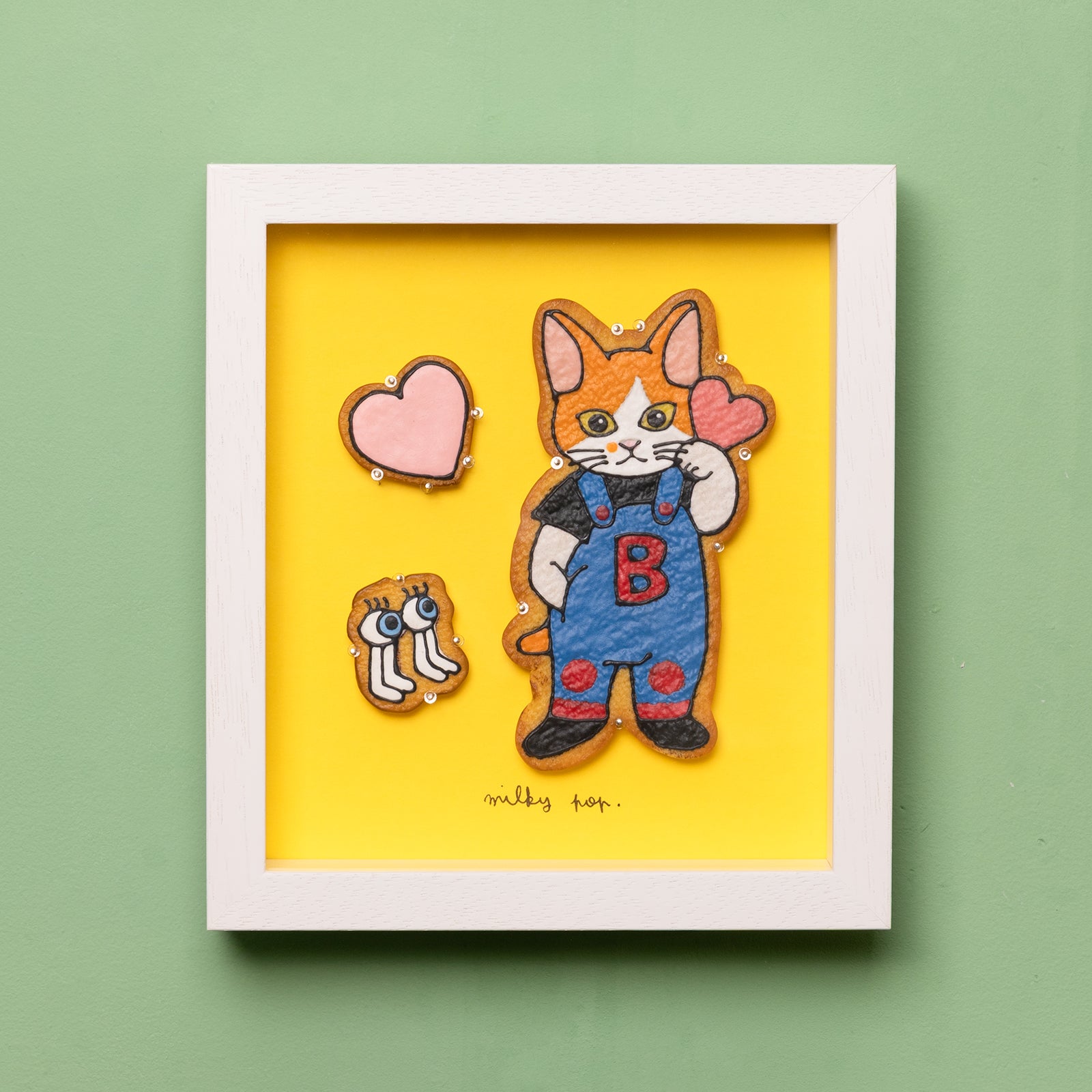 ボリス雑貨店　KAGIO CATS　BO 作品KBR-8 milky pop. KAGIO CATS BORIS 8 – ボリス雑貨店