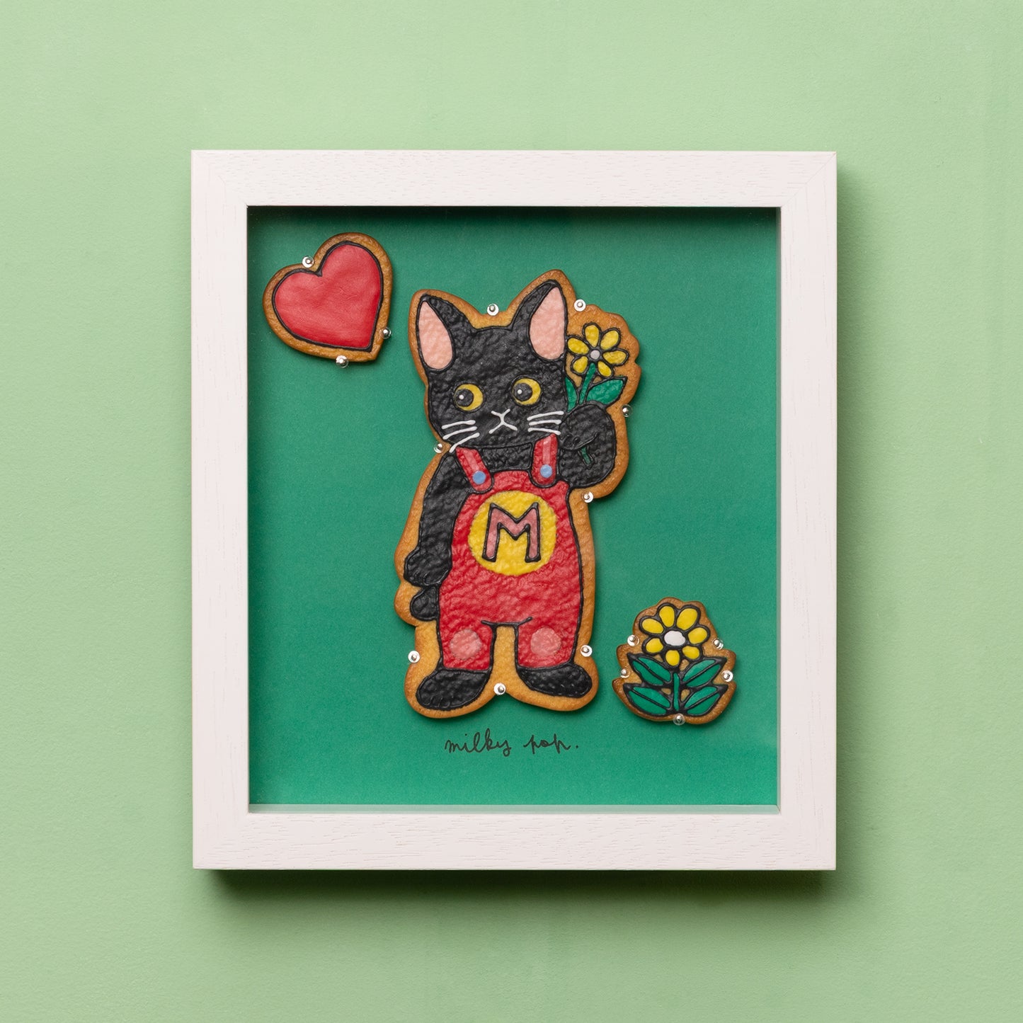 作品KM-10　milky pop.　KAGIO CATS   MUSTA  10