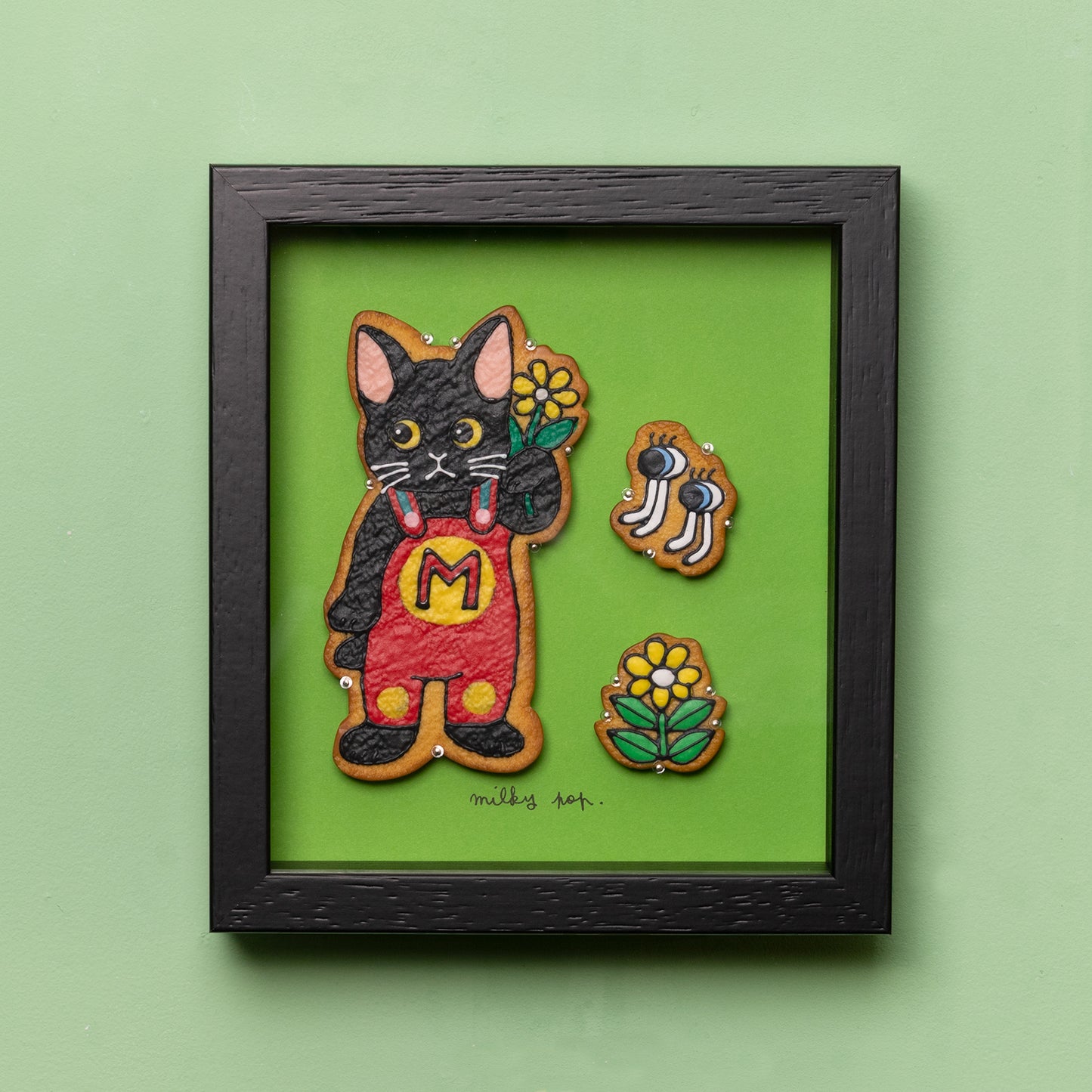作品KM-11　milky pop.　KAGIO CATS   MUSTA  11