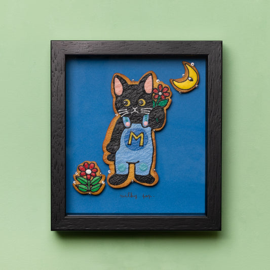 作品KM-16　milky pop.　KAGIO CATS   MUSTA  16