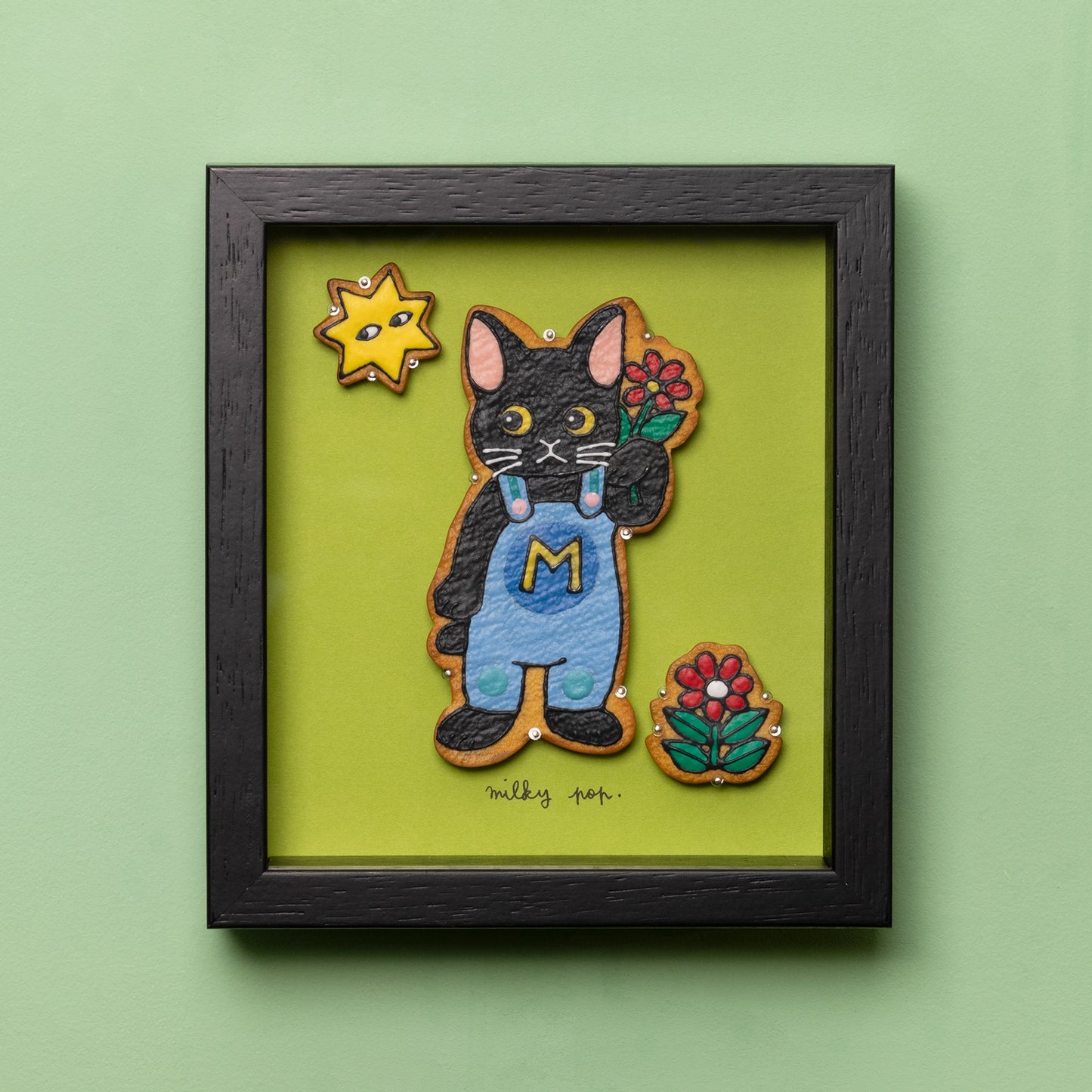 作品KM-8　milky pop.　KAGIO CATS   MUSTA  8