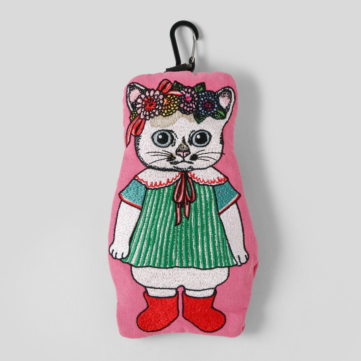刺繍ポーチ入りエコバッグ　KOHARU
