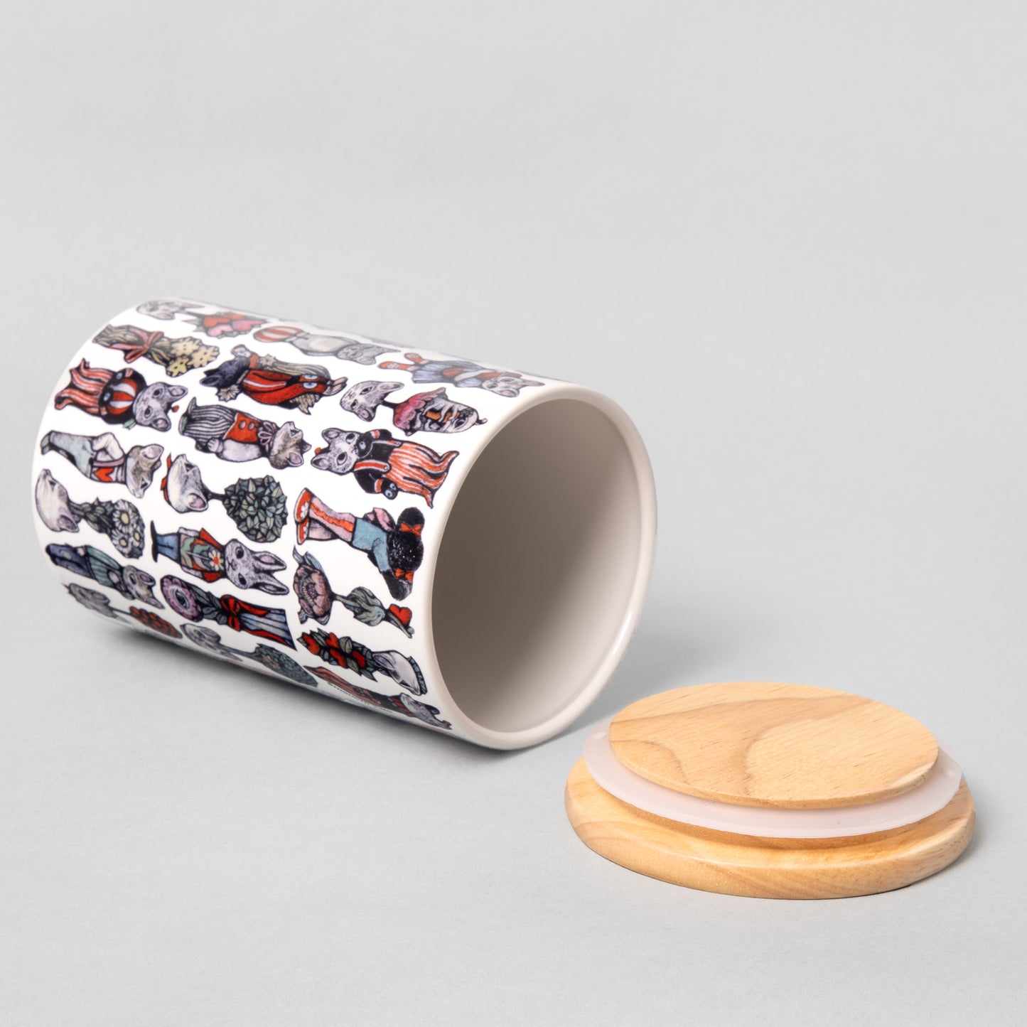 陶器キャニスターL Line up