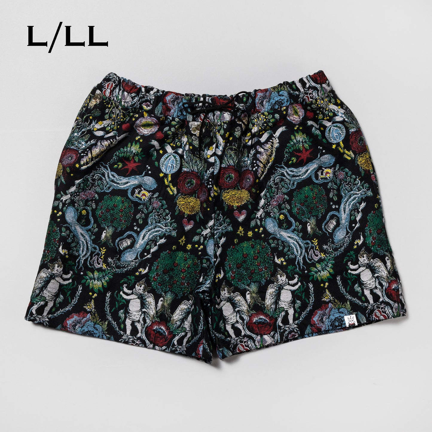 Jacquard shorts BORIS TILE