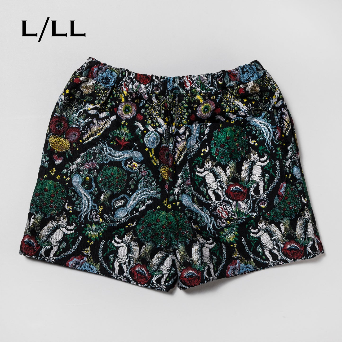 Jacquard shorts BORIS TILE