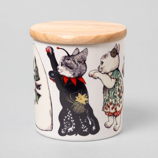 陶器キャニスターM　まえにならって