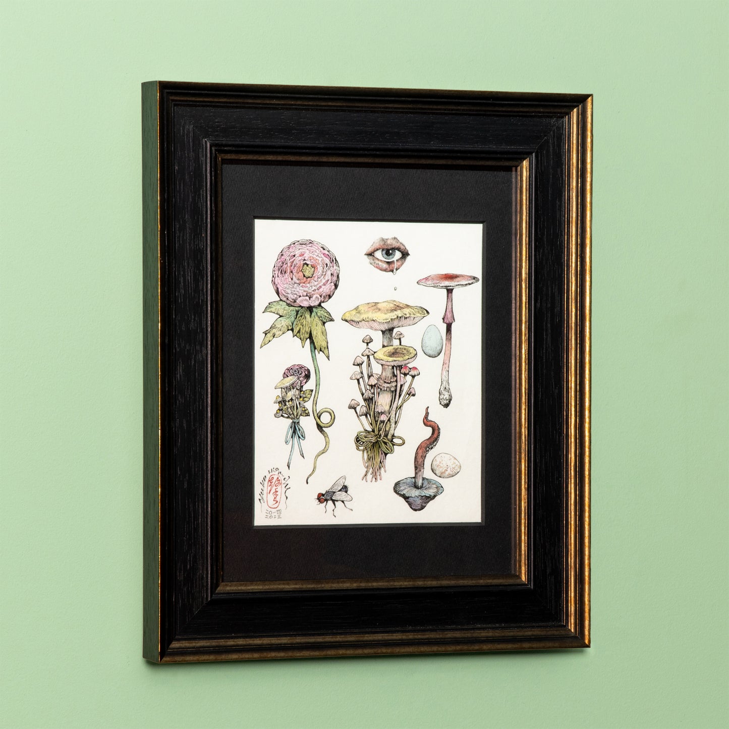 ヒグチユウコ作品　書籍のための作品「Plants」
