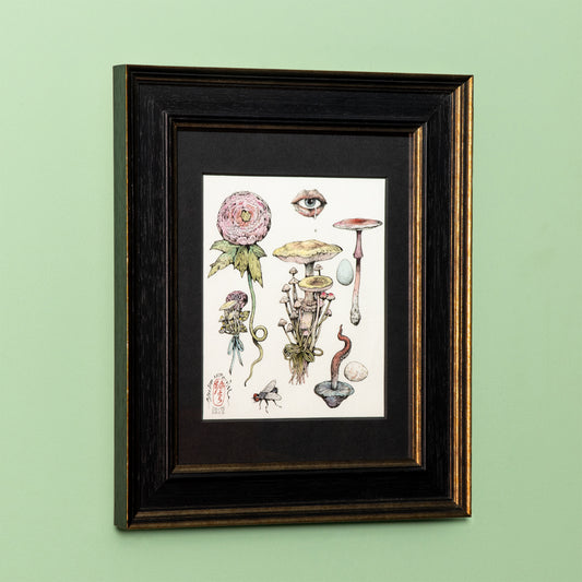 ヒグチユウコ作品　書籍のための作品「Plants」