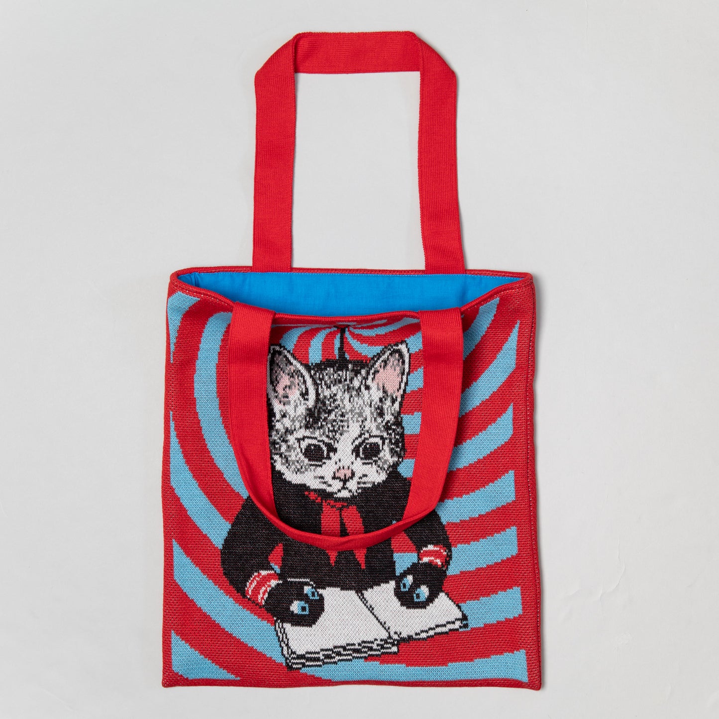 ニットトートバッグ　GUSTAVEくん（勉強）