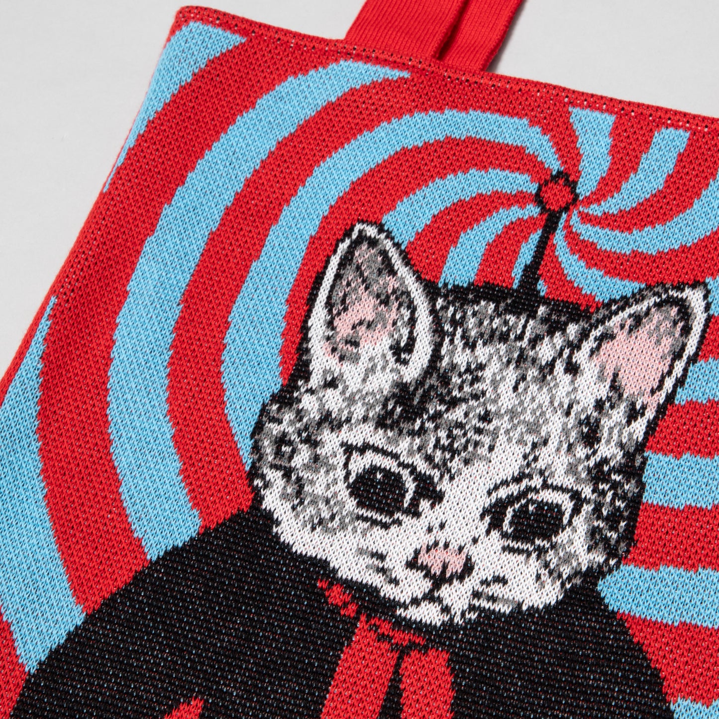 ニットトートバッグ　GUSTAVEくん（勉強）