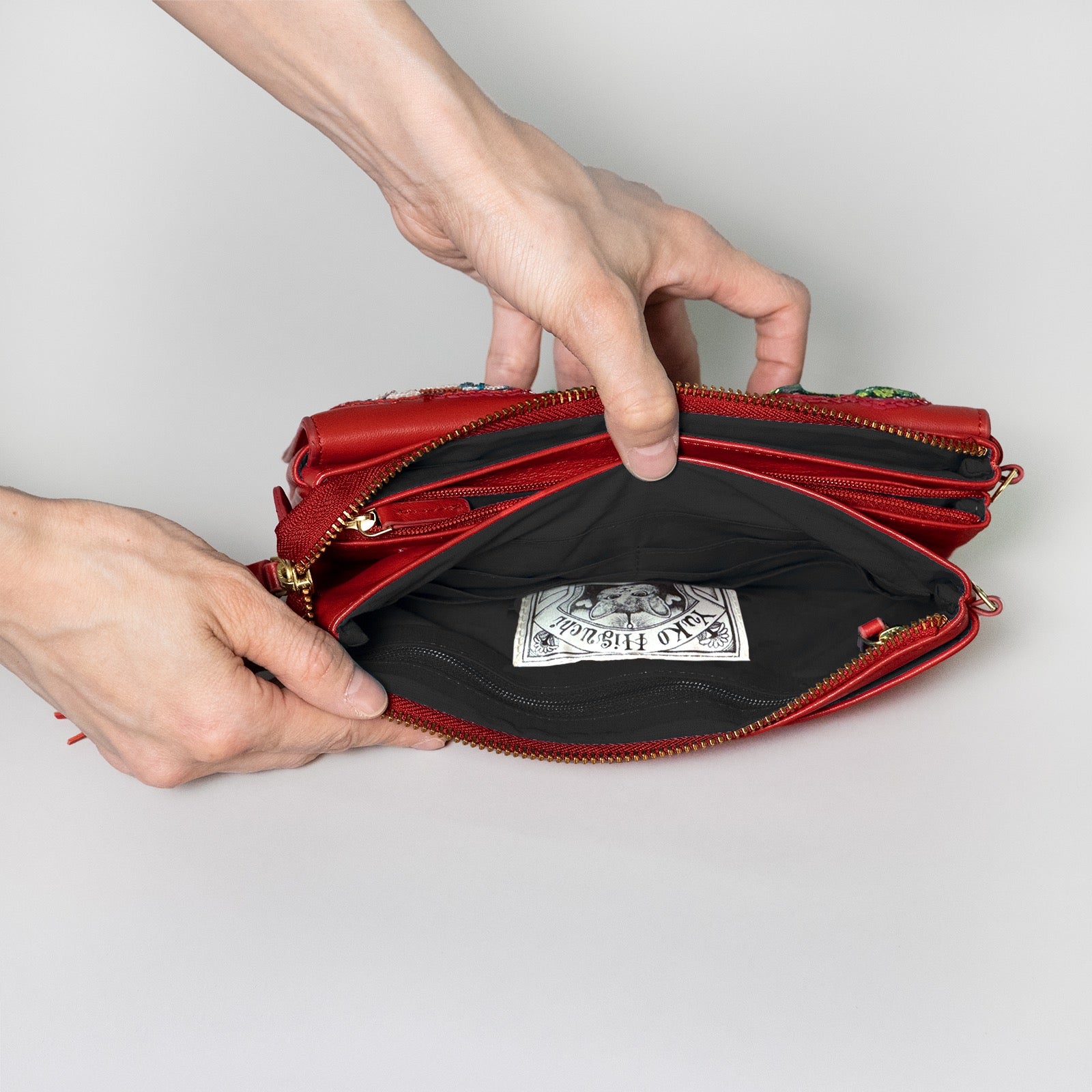 お財布バッグ GUSTAVE（RD） – ボリス雑貨店