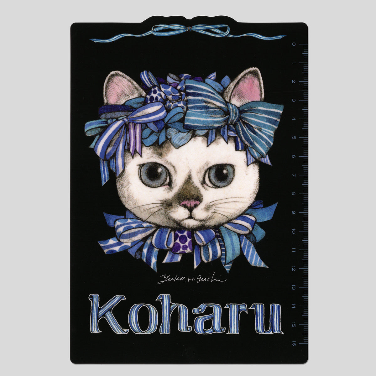 手帳用下敷き　Ribbon Girl's koharu