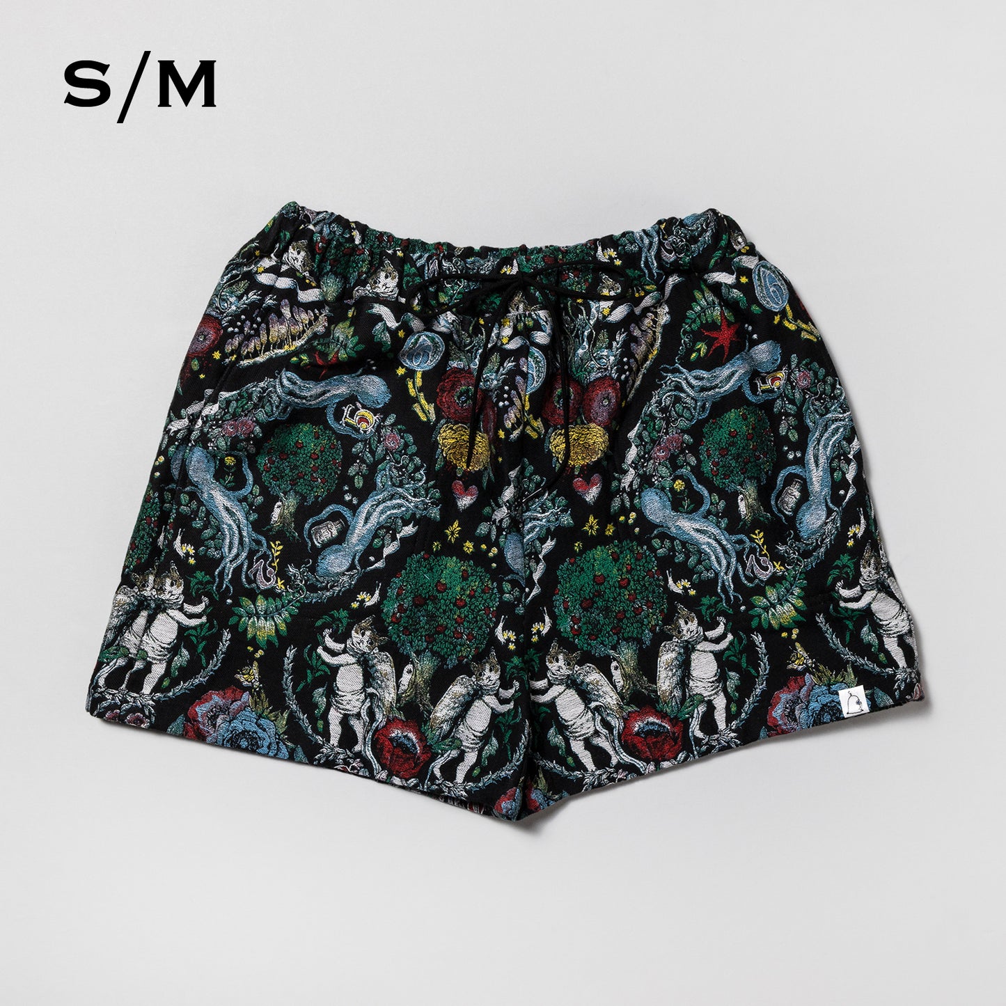 Jacquard shorts BORIS TILE