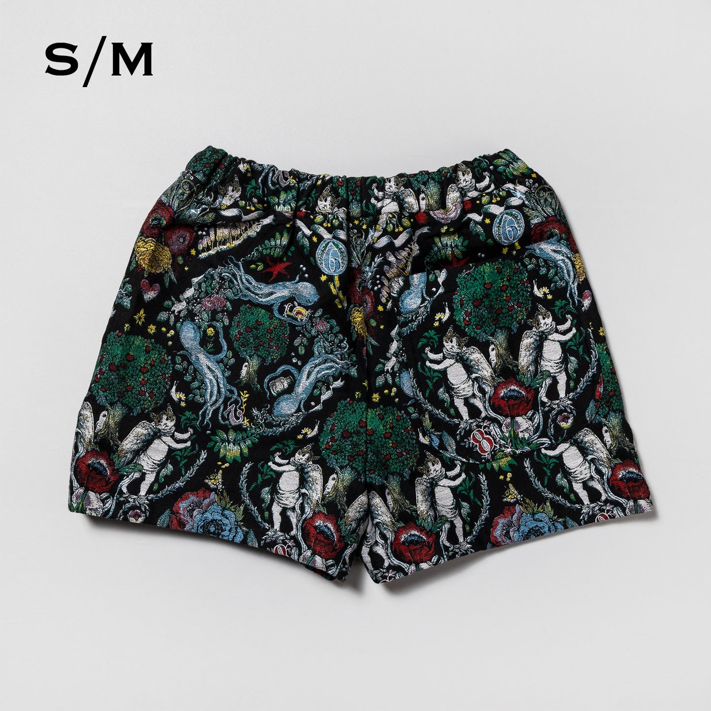 Jacquard shorts BORIS TILE