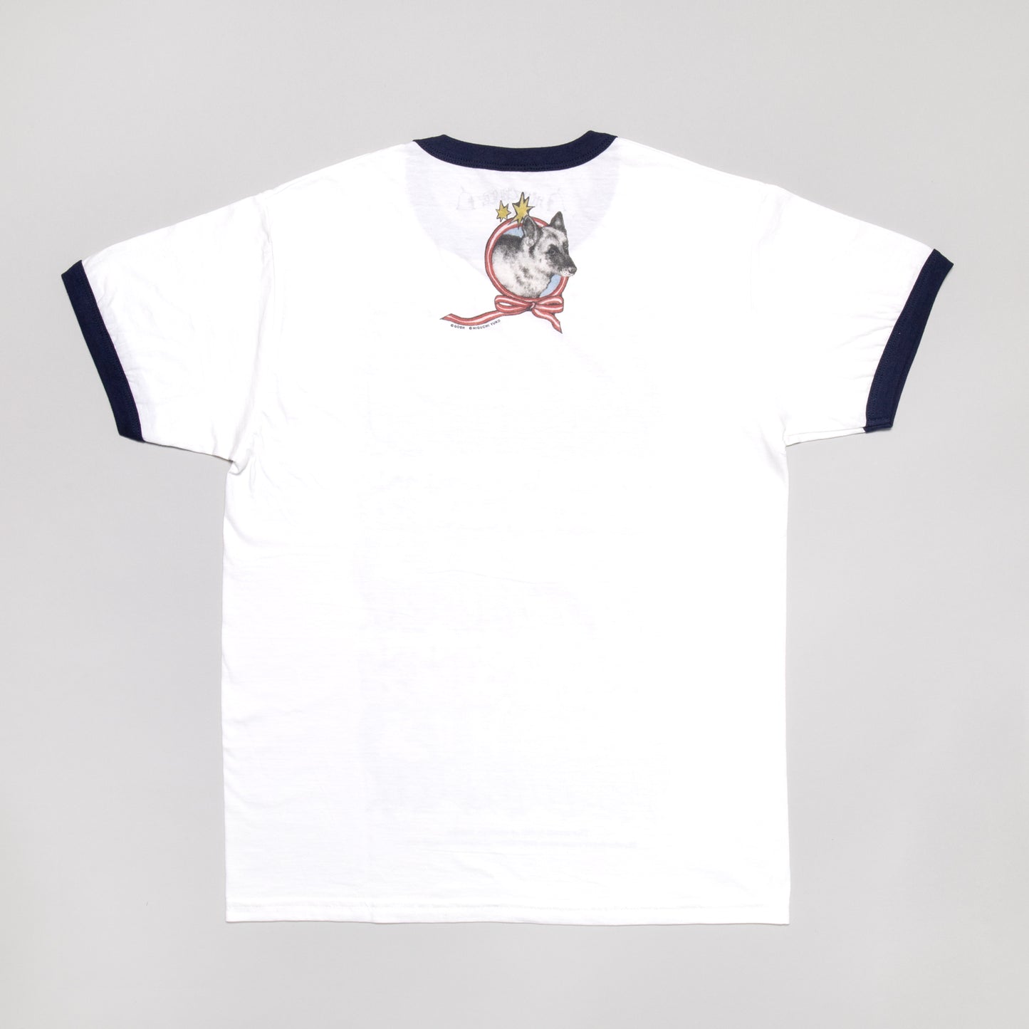 【受注】リンガーTシャツ ネイビー GOSH! GUSTAVE
