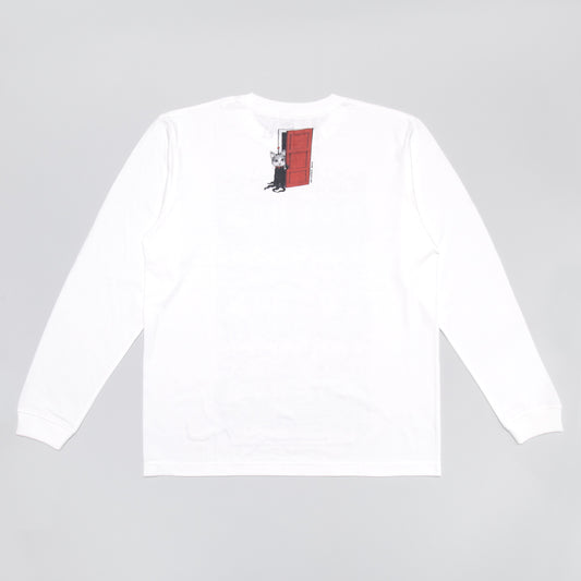 【受注】ロンT ホワイト GOSH! GUSTAVE