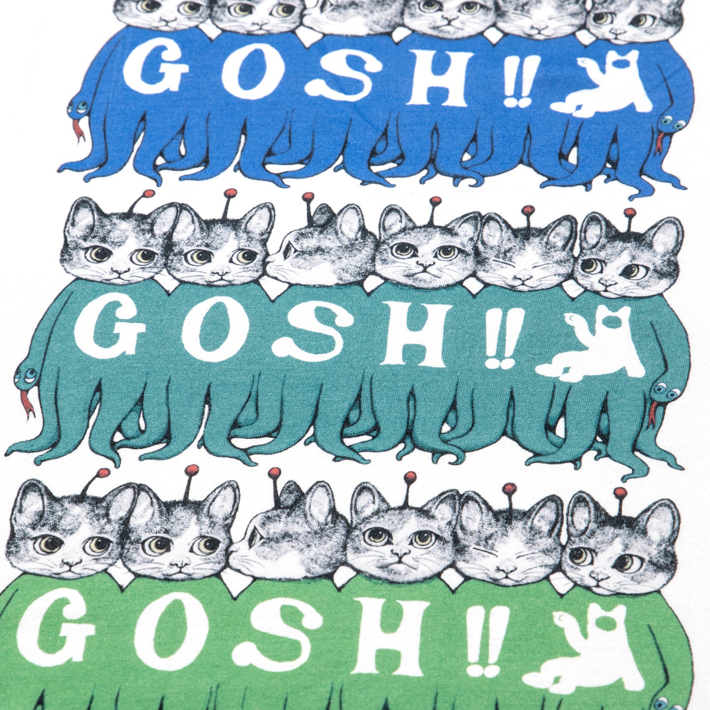 【受注】リンガーTシャツ ネイビー GOSH! GUSTAVE