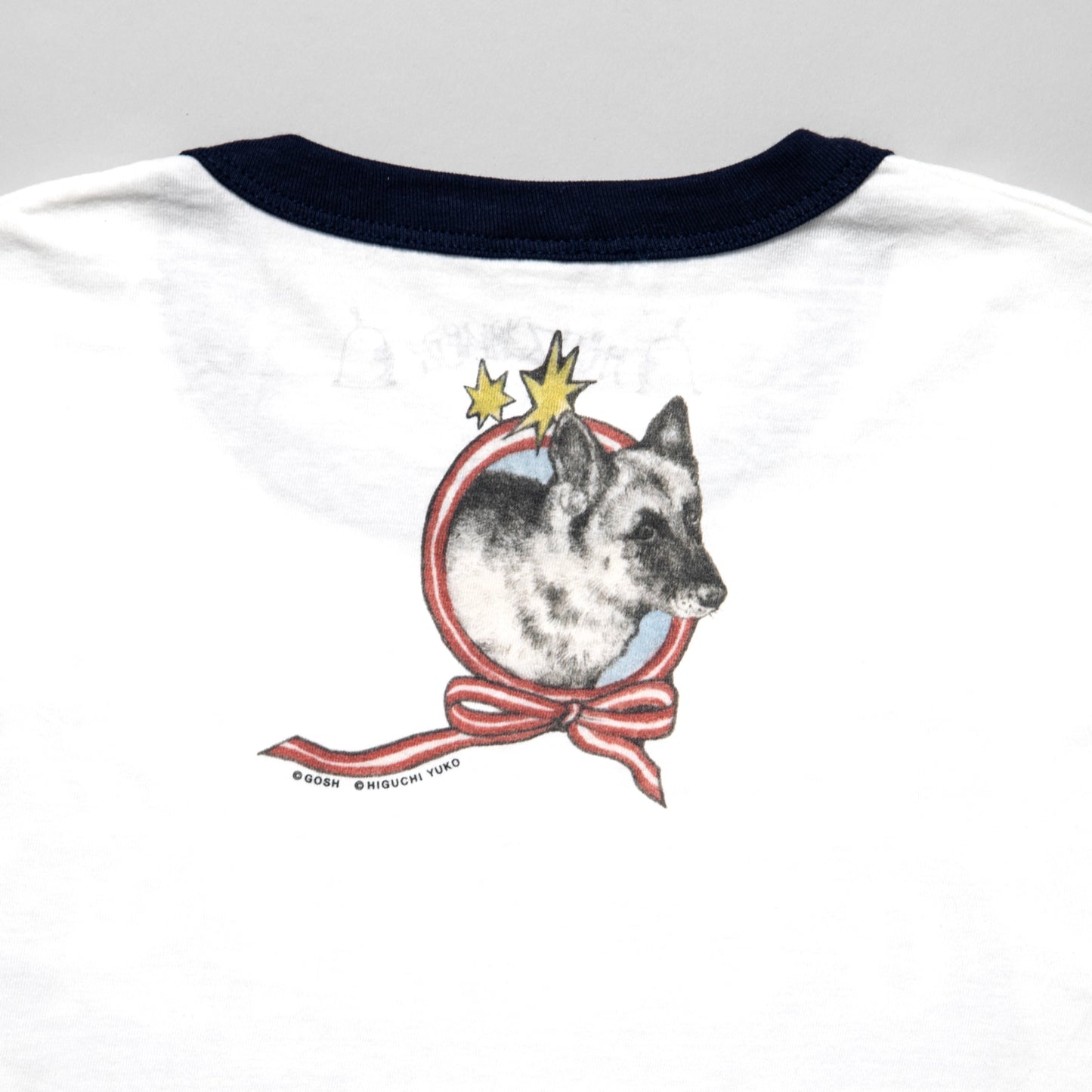 【受注】リンガーTシャツ ネイビー GOSH! GUSTAVE