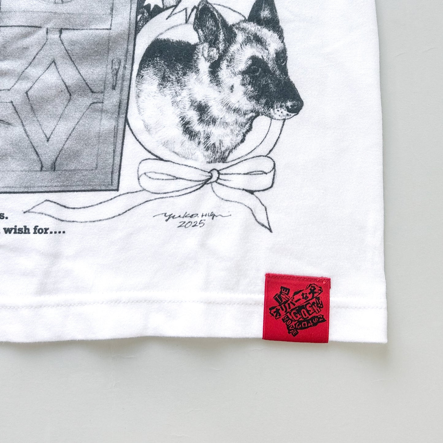 【受注】Tシャツ ホワイト ポスタービジュアル