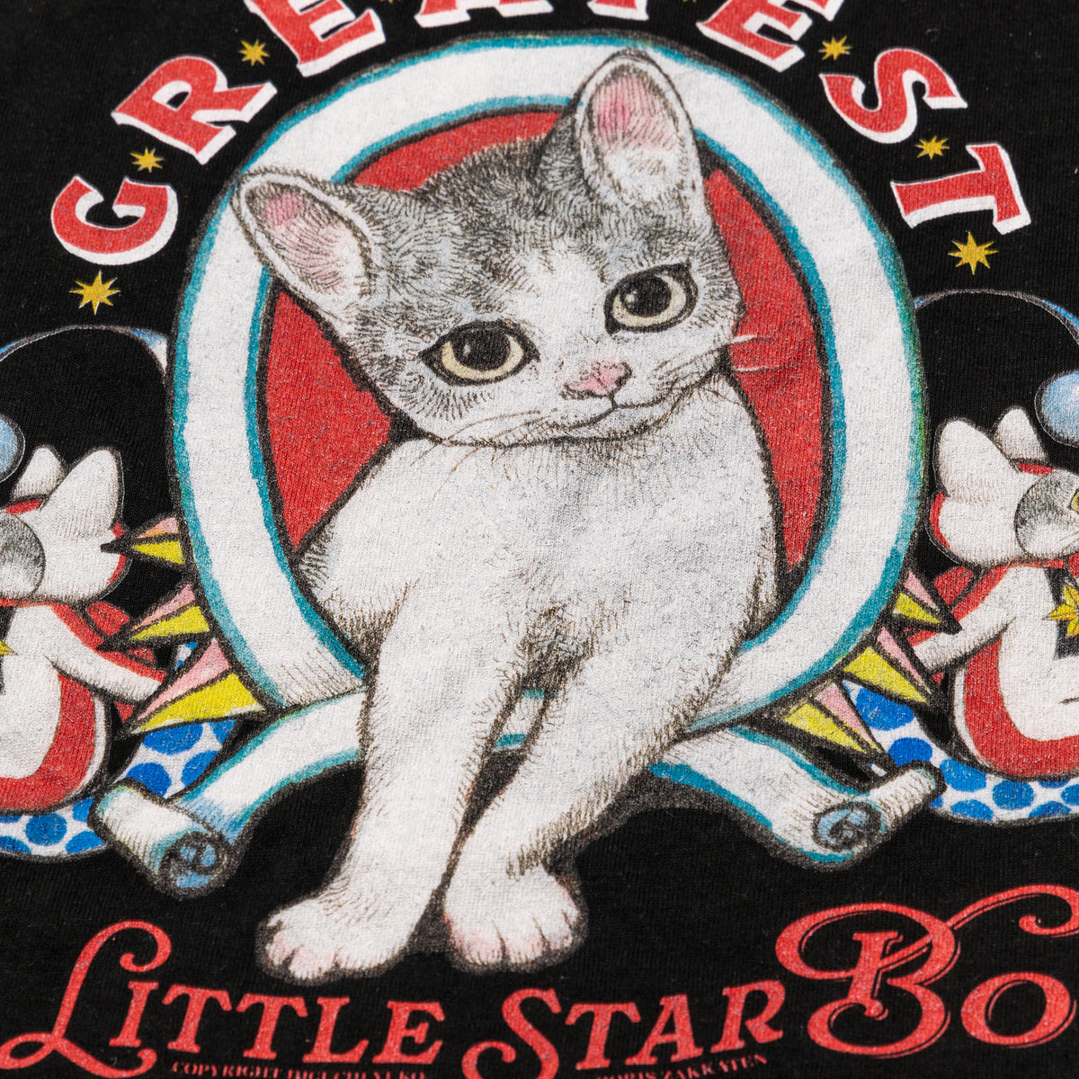 Tシャツ　ちいさな画集 6（BK）