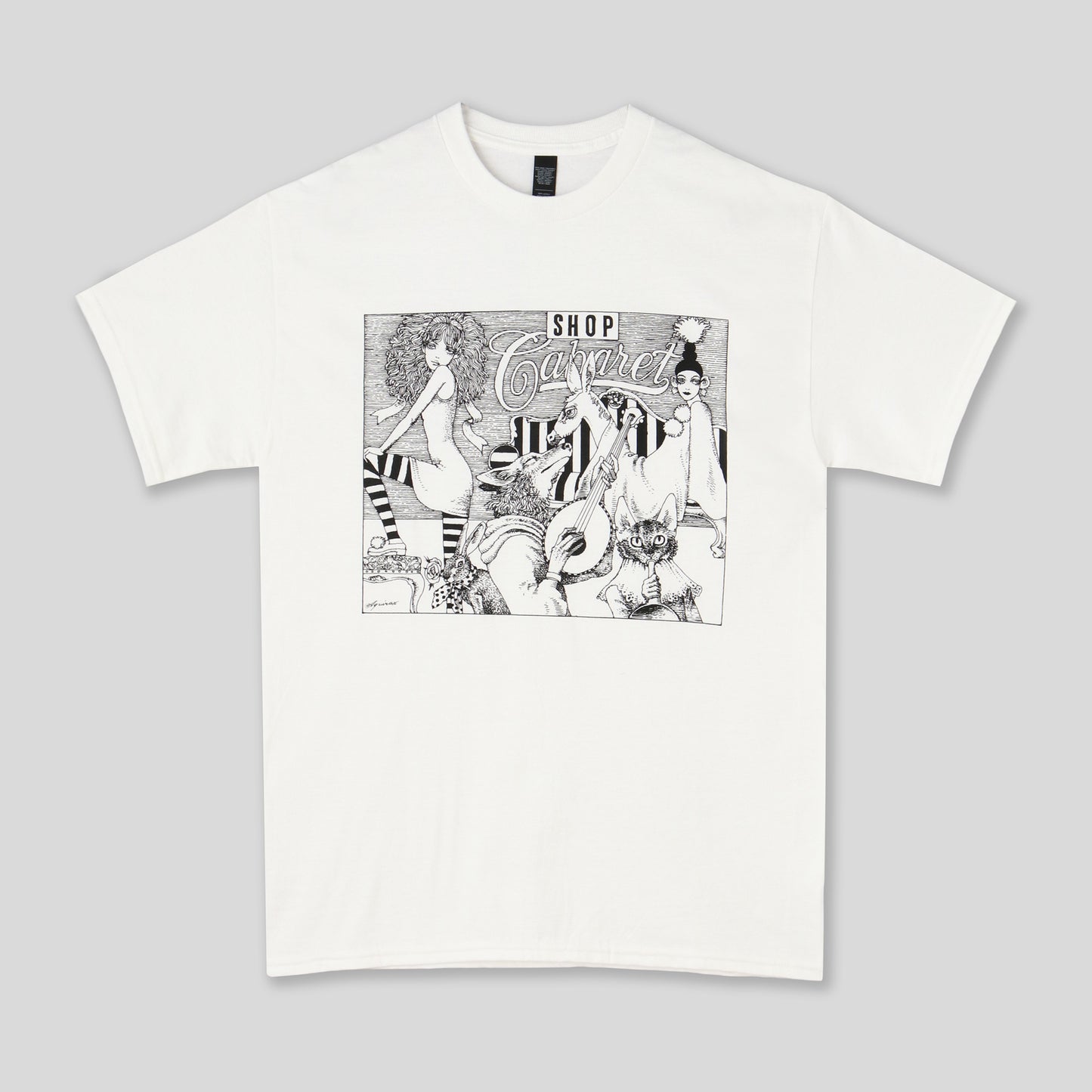 Tシャツ　CABARET（ヘビーウェイト）　WH