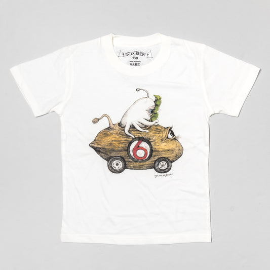 KIDS Tシャツ　CACAO CAR