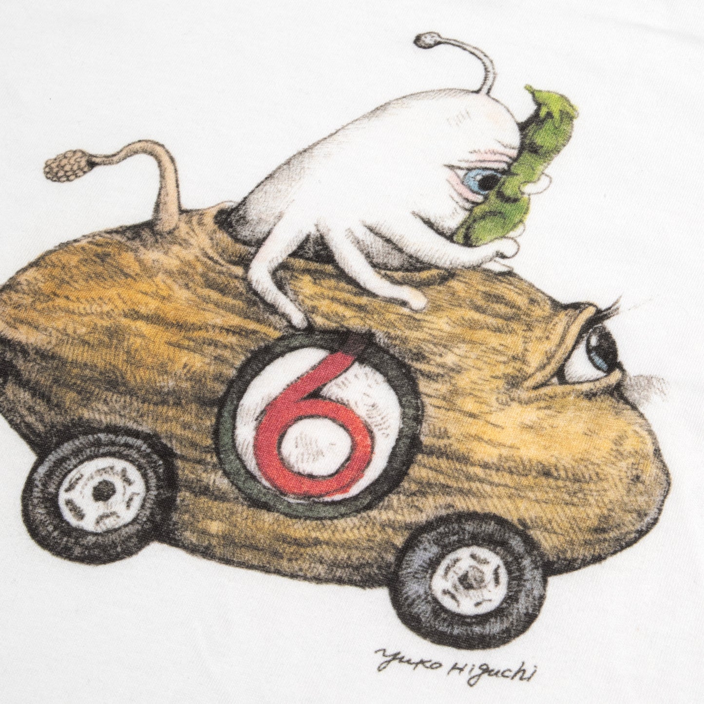 KIDS Tシャツ　CACAO CAR