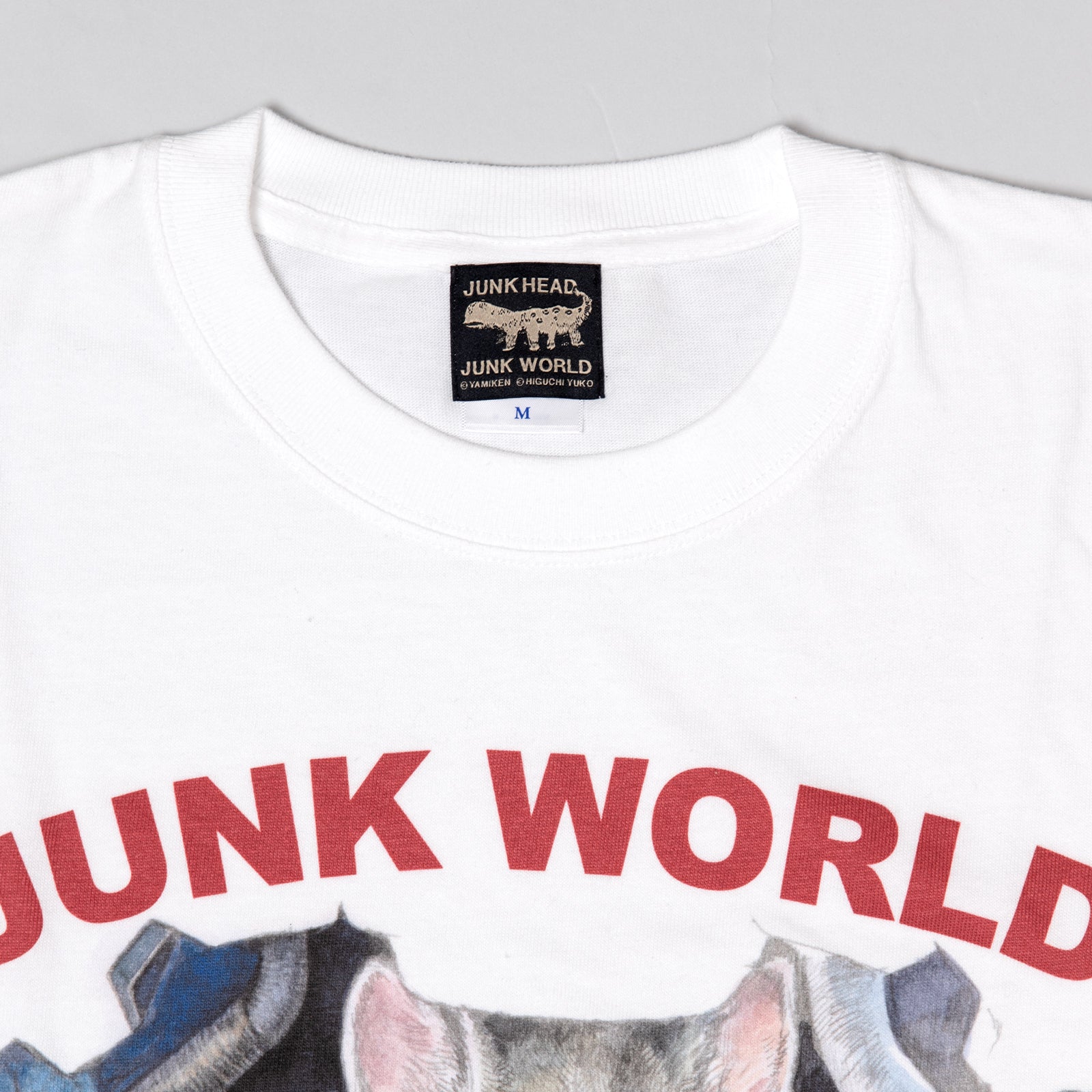 ボリス雑貨店　ヒグチユウコ　Tシャツ　Mサイズ　JUNK WORLD LOGO Tシャツ JUNK WORLD LOGO – ボリス雑貨店