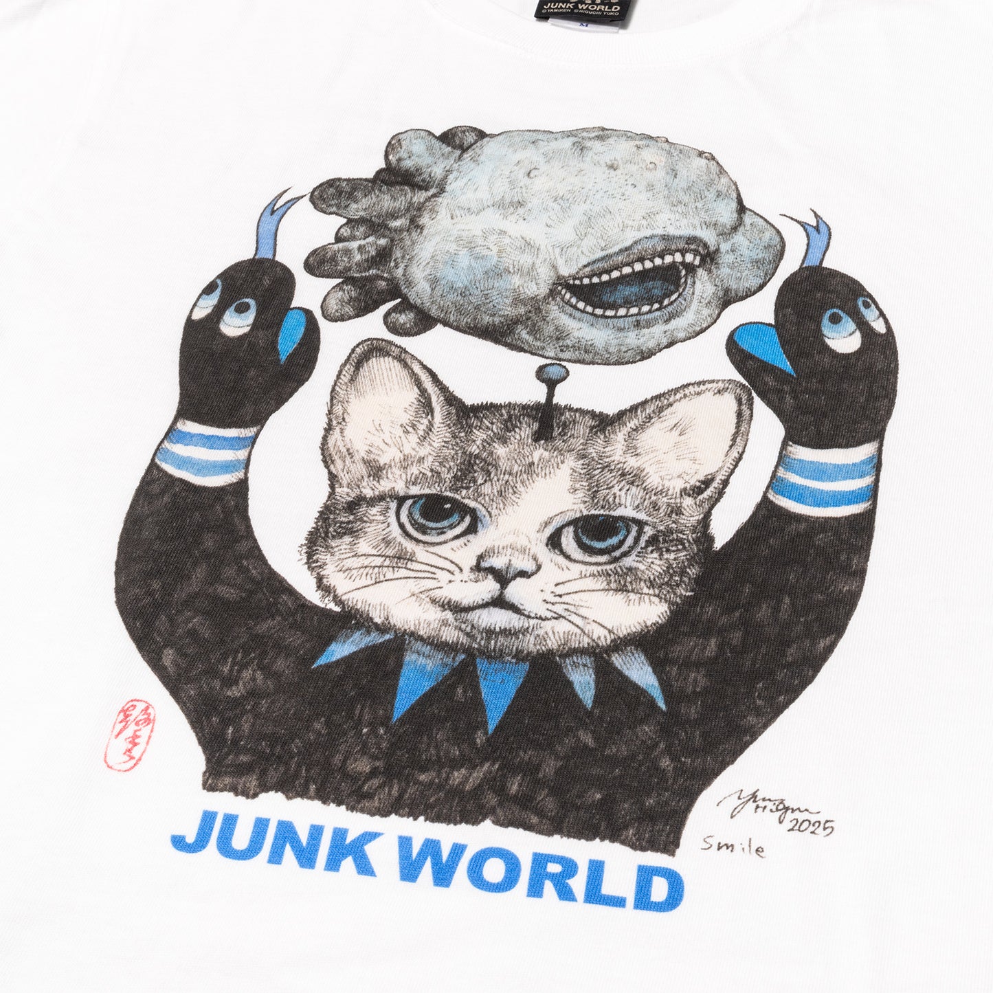 Tシャツ　JUNK WORLD Smile