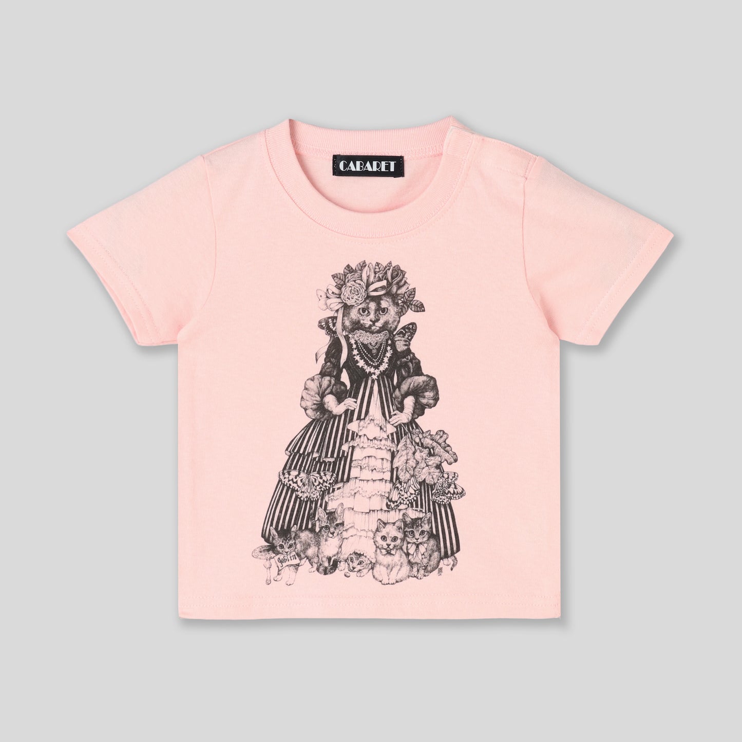 キッズTシャツ　ビクトリアンドレス（L.PK）　80