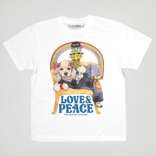 Tシャツ　LOVE＆PEACE（WH）