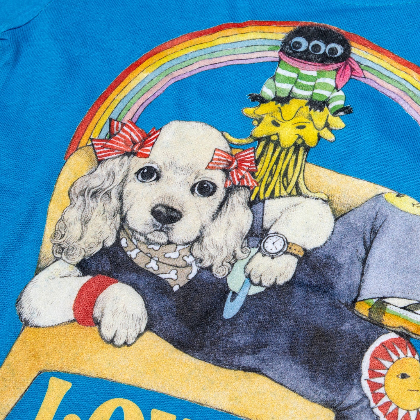 KIDS Tシャツ　LOVE＆PEACE（BL）