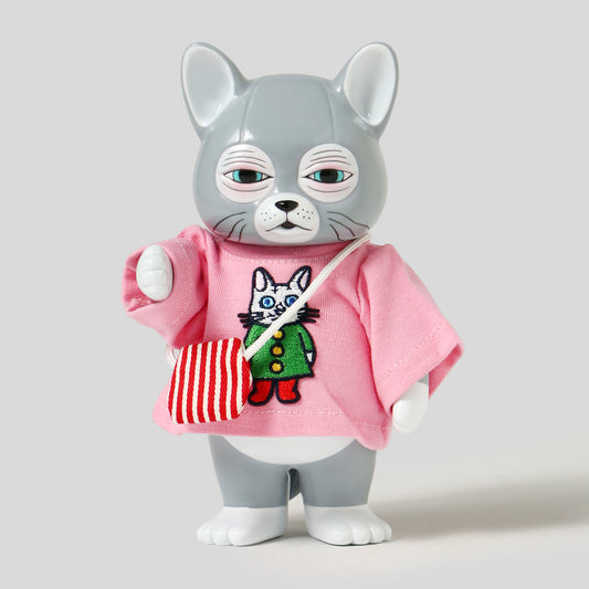 【あわせがい対象商品】ニャンコのTシャツ（PK）と愛用ポシェット