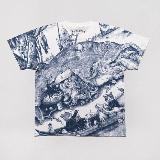Tシャツ　大きな魚