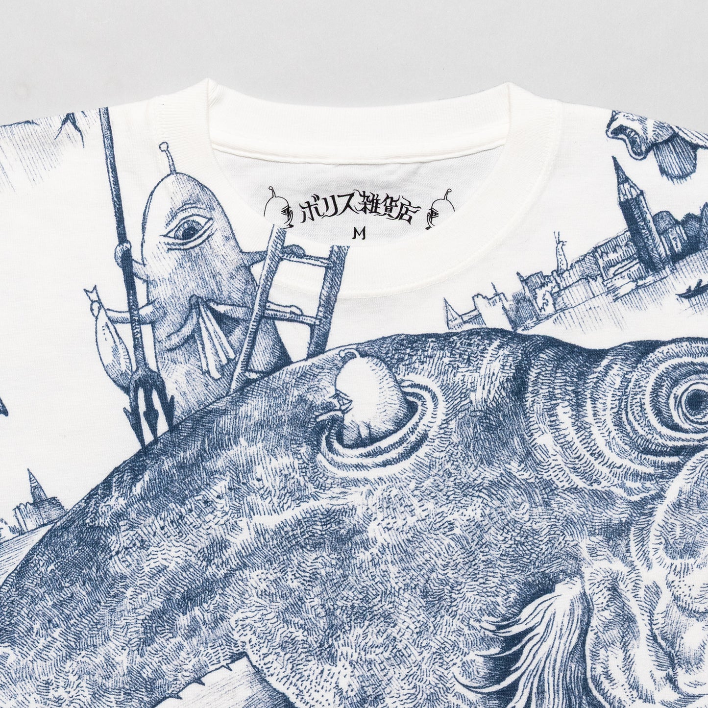 Tシャツ　大きな魚