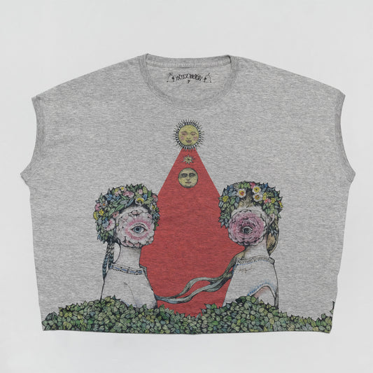 ワイドTシャツ　Festival（RD）