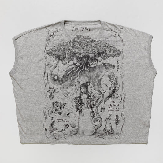 ワイドTシャツ まぼろしのどうぶつ