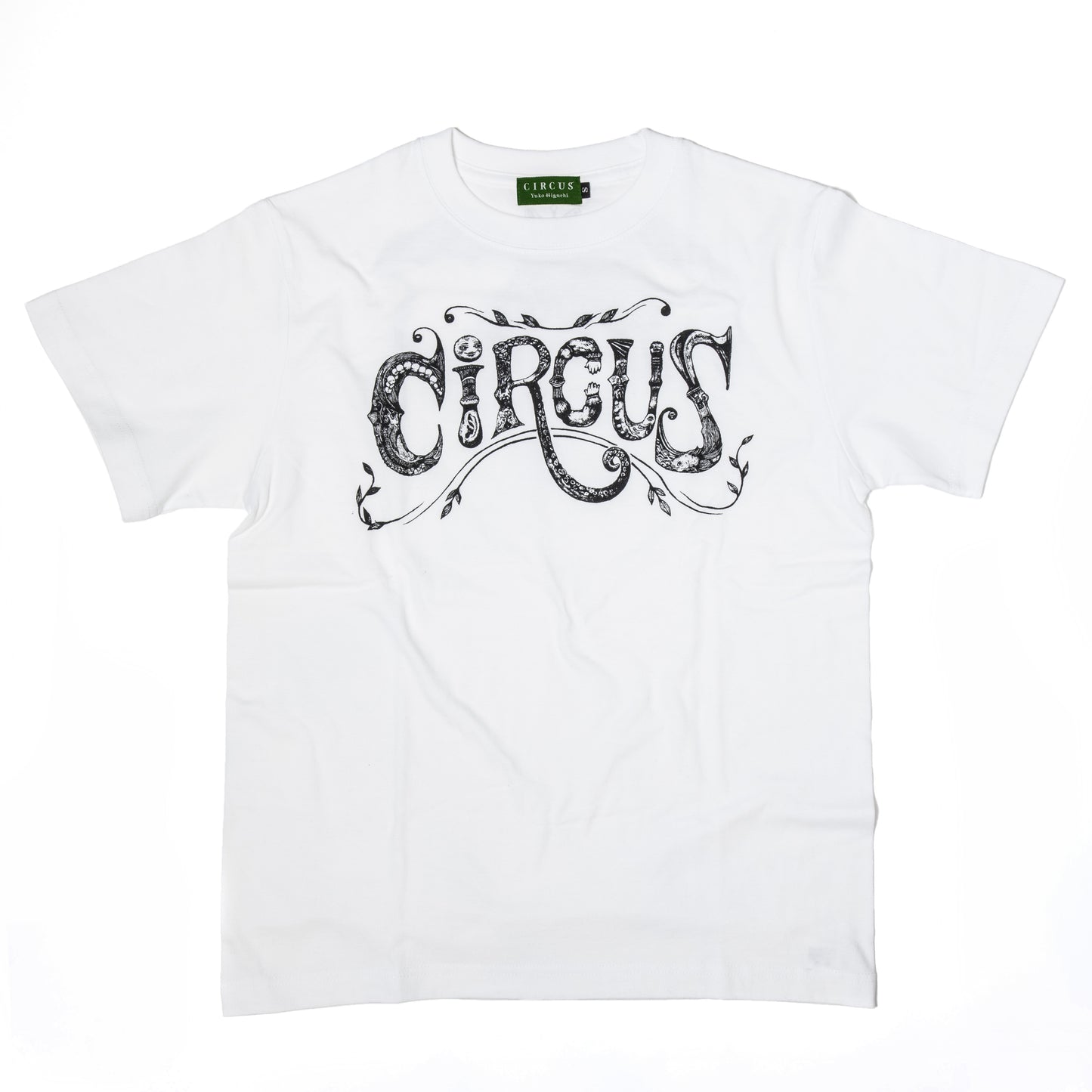 T-shirt CIRCUS logo white