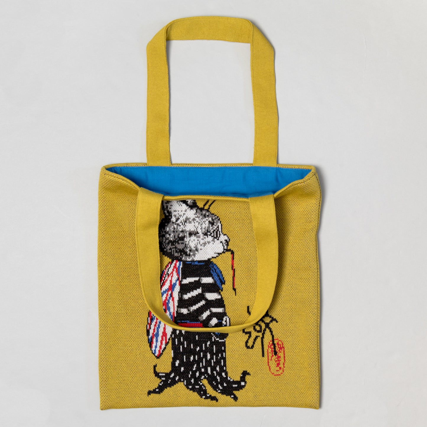 ニットトートバッグ　GUSTAVEくん（蚊）