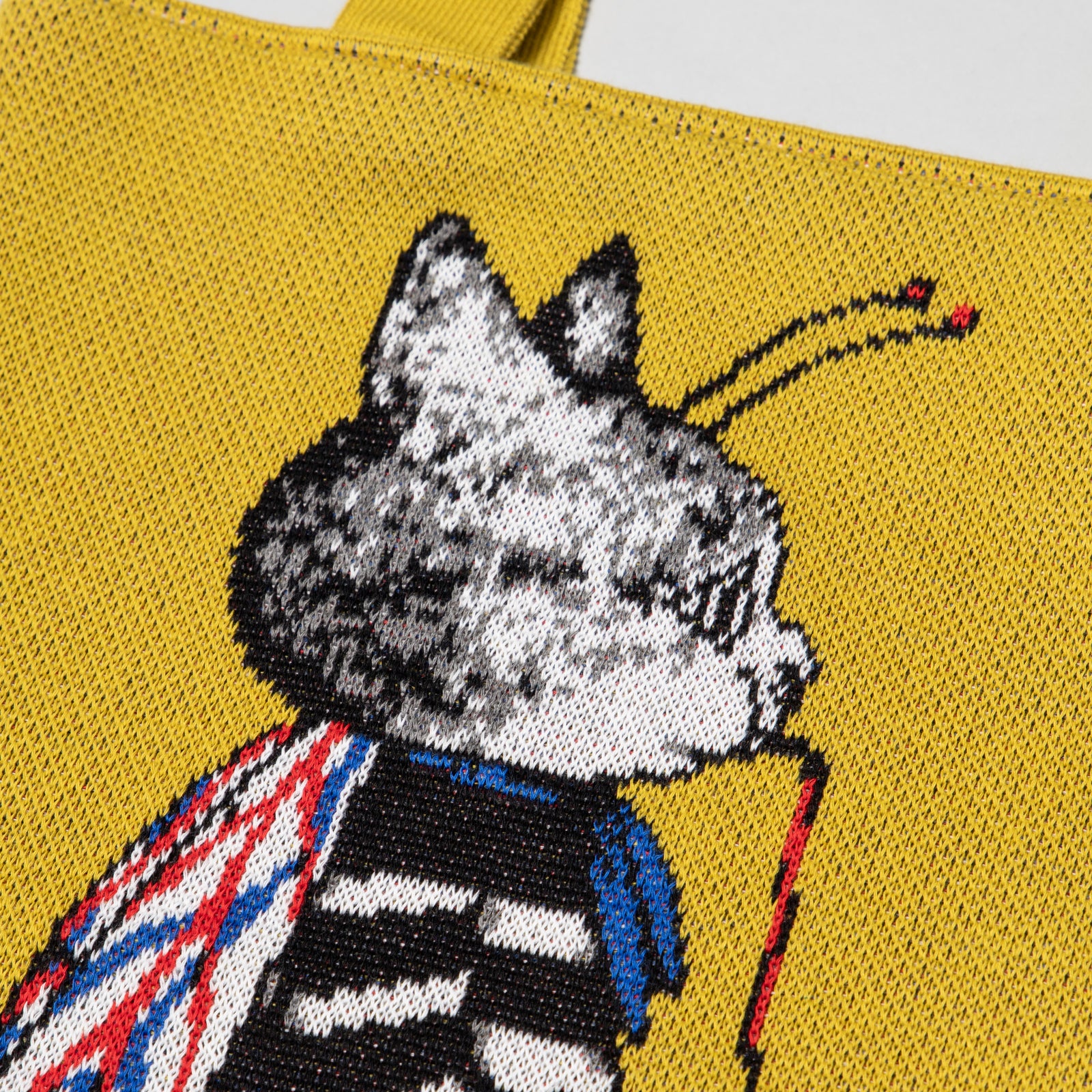 ニットトートバッグ GUSTAVEくん（蚊） – ボリス雑貨店