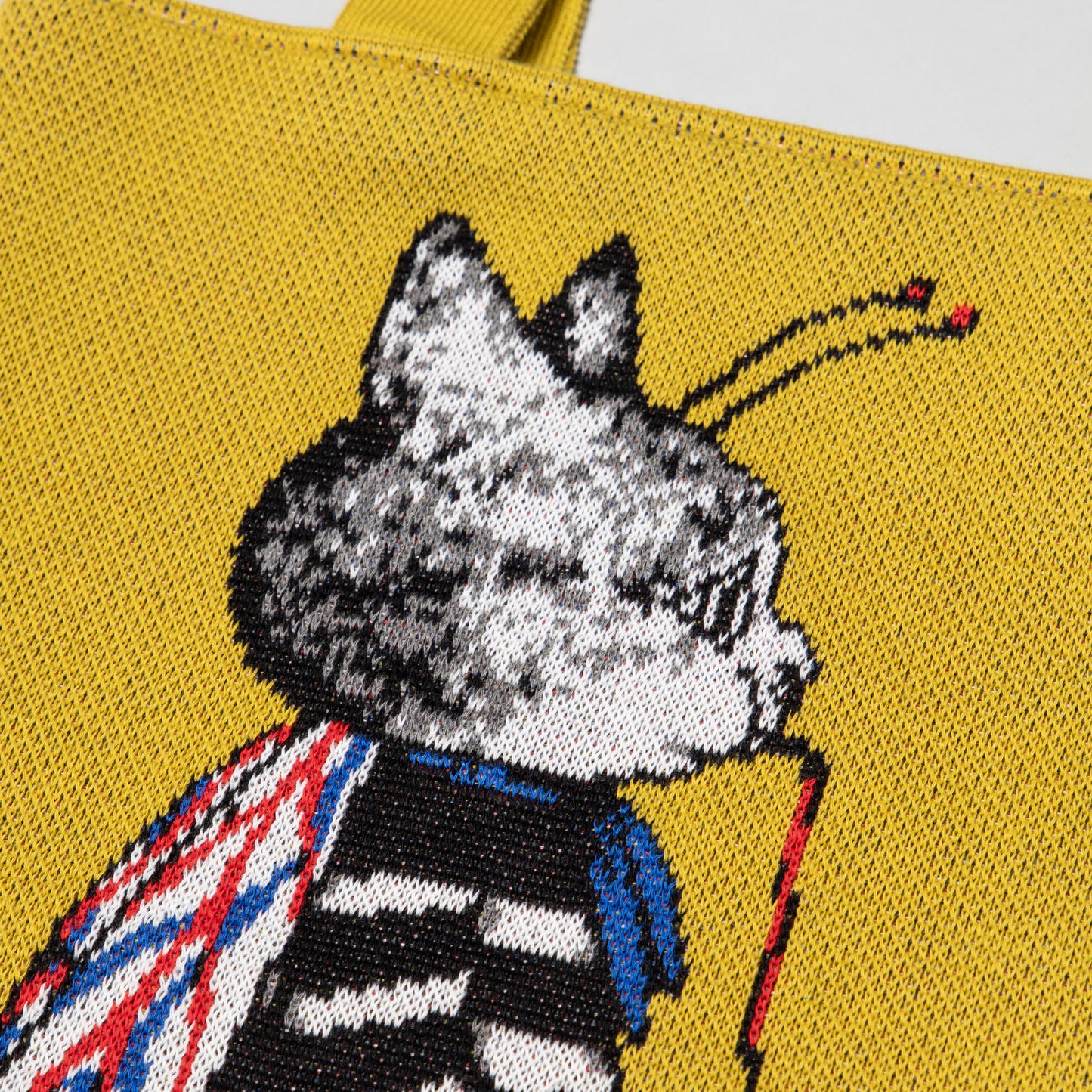 ニットトートバッグ　GUSTAVEくん（蚊）