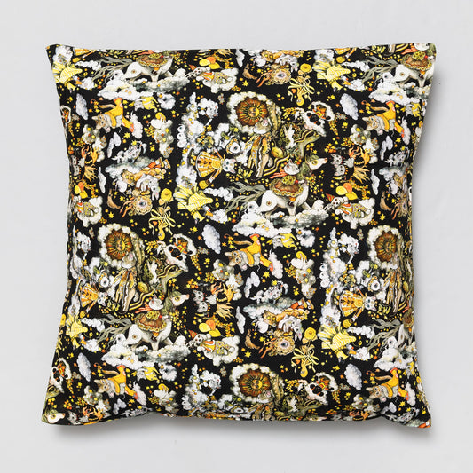 クッションカバー　YELLOW