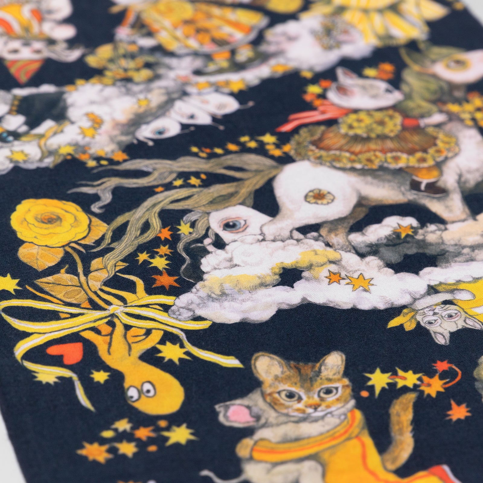 てぬぐい YELLOW – ボリス雑貨店