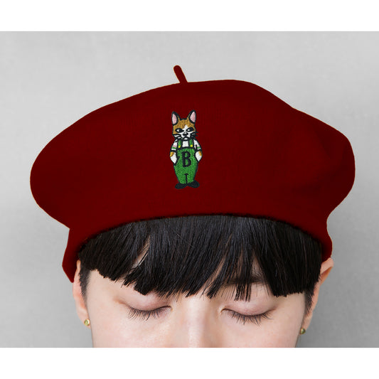 [Products to be matched (patches sold separately)] Beret